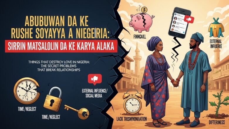 Abubuwan da Ke Lalata Soyayya a Najeriya: Sirrin Matsalolin Da Ke Karya Zumunci